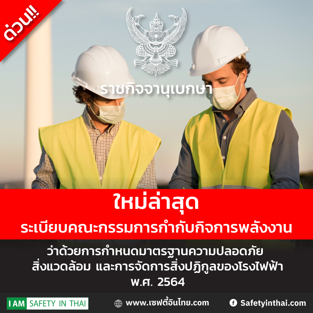 ระเบียบคณะกรรมการกำกับกิจการพลังงาน พ.ศ.2564