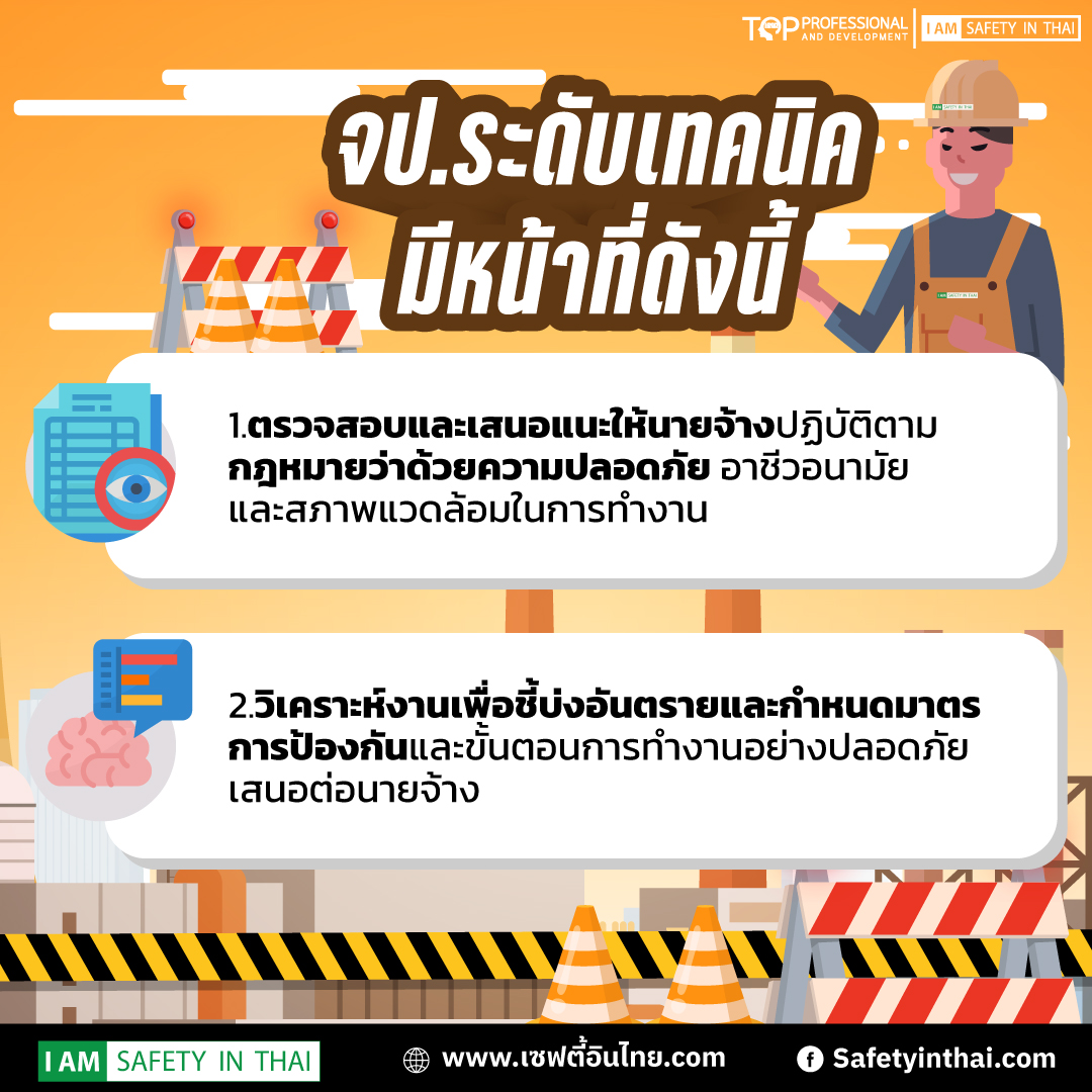 หน้าที่จป.เทคนิค2565