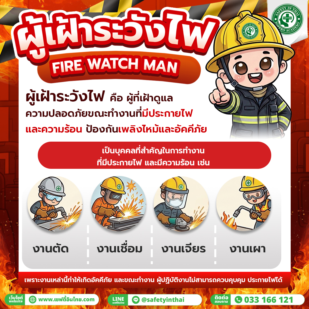 ผู้เฝ้าระวังไฟ FIRE WATCH MAN