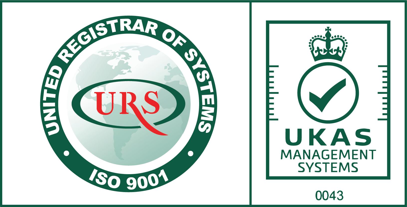 ได้รับการรับรองมาตรฐานด้านระบบบริหารงานคุณภาพ
ISO 9001:2015 จากสถาบันรับรองฯ URS