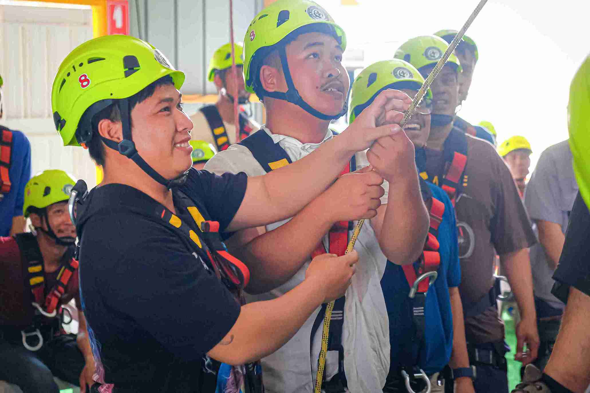 ความปลอดภัยในการทำงานบนที่สูง