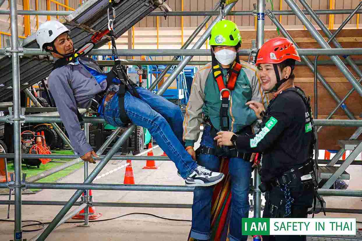 ความปลอดภัยในการทำงานบนที่สูง