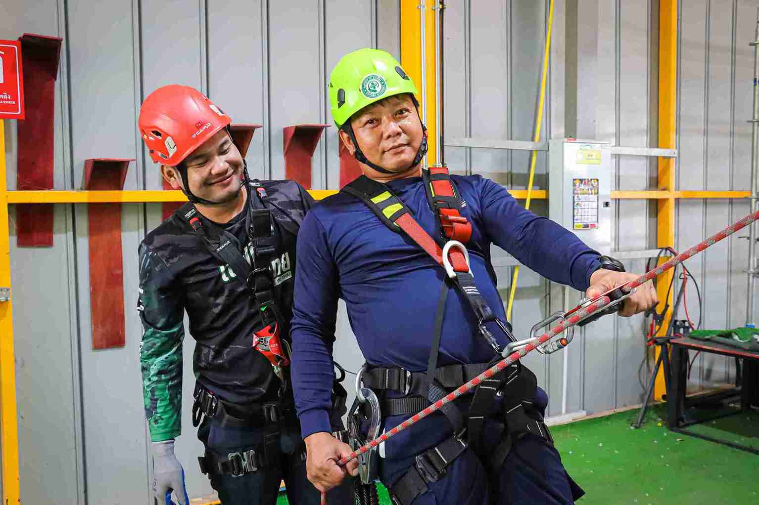 ความปลอดภัยในการทำงานบนที่สูง