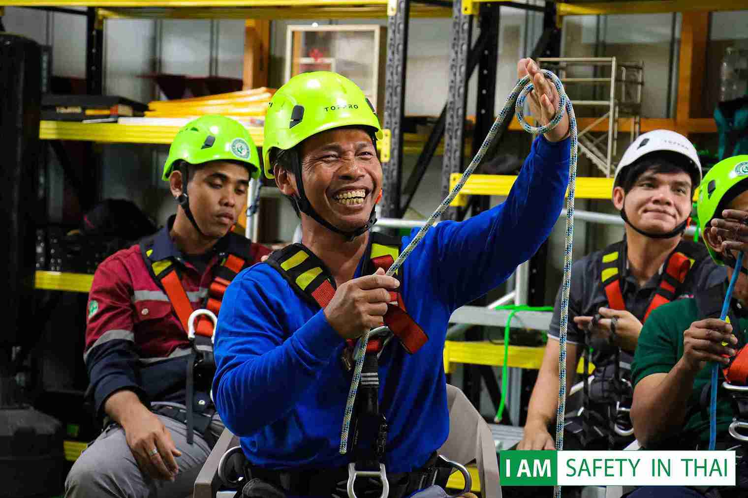 ความปลอดภัยในการทำงานบนที่สูง